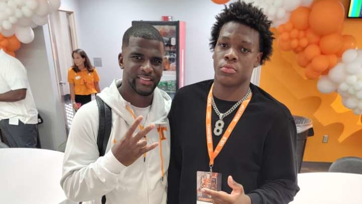 Collin Porterfield with Kelsey Pope