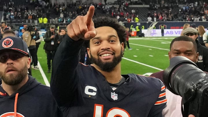 Chicago Bears quarterback Caleb Williams