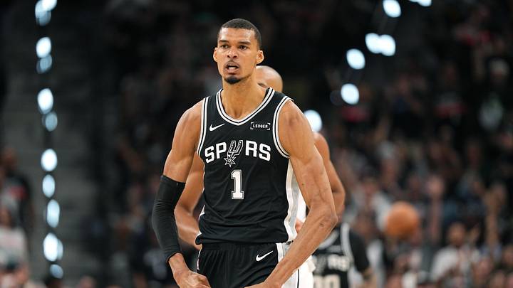 San Antonio Spurs forward Victor Wembanyama is a solid prop target in Game 2. 