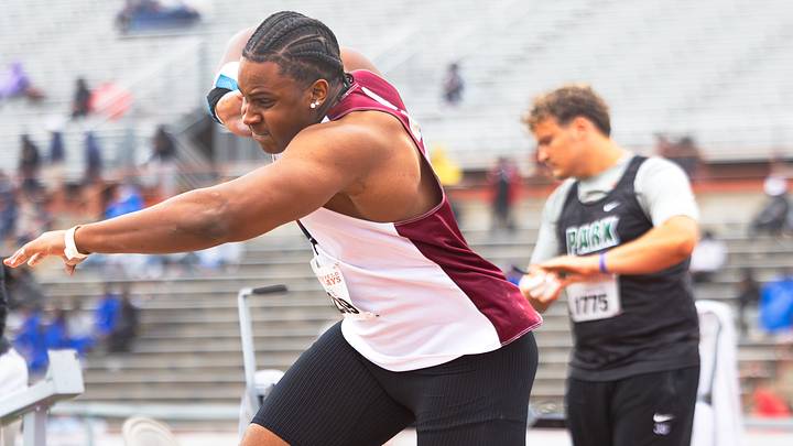Frisco Heritage (Texas) standout CJ Williams has emerged as the nation's top shot putter in 2026, overcoming a series of injuries to produce one of the best seasons in the country. The Ole Miss signee battled through an ankle stress fracture and ongoing knee issues before returning to elite form and establishing himself among the premier throwers in high school track and field. Frisco Heritage (Texas) standout CJ Williams has emerged as the nation's top shot putter in 2026, overcoming a series of injuries to produce one of the best seasons in the country. The Ole Miss signee battled through an ankle stress fracture and ongoing knee issues before returning to elite form and establishing himself among the premier throwers in high school track and field.