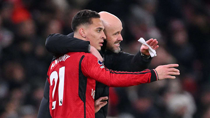 Ten Hag doesn't sound willing to give up on Antony just yet