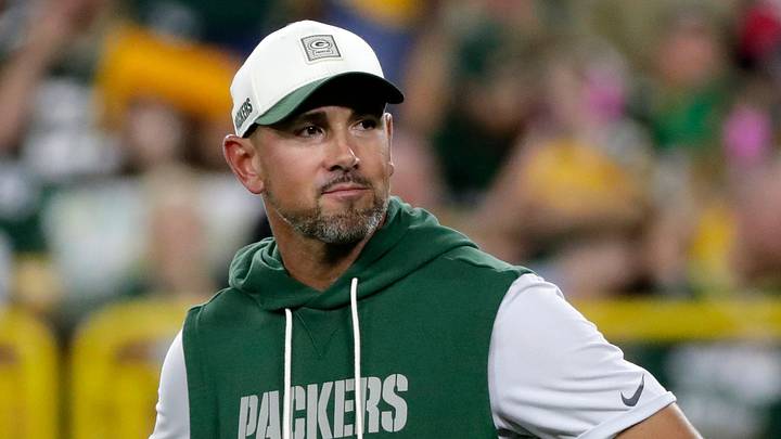 Green Bay Packers head coach Matt LaFleur during Green Bay Packers Family Night on Aug. 7, 2026, at Lambeau Field in Green Bay, Wis. Green Bay Packers head coach Matt LaFleur during Green Bay Packers Family Night on Aug. 7, 2026, at Lambeau Field in Green Bay, Wis.