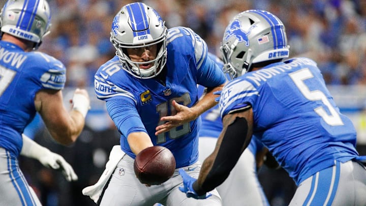 Detroit Lions quarterback Jared Goff