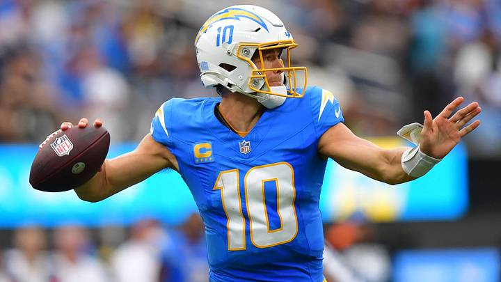 Justin Herbert's uncertain future fuels a blockbuster trade scenario in the latest 2027 NFL Mock Draft. Justin Herbert's uncertain future fuels a blockbuster trade scenario in the latest 2027 NFL Mock Draft.
