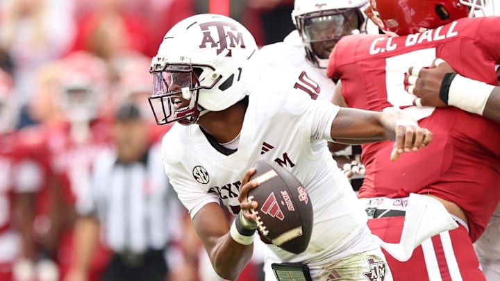 Texas A&M is a road favorite against LSU in Week 9 of the college football season.