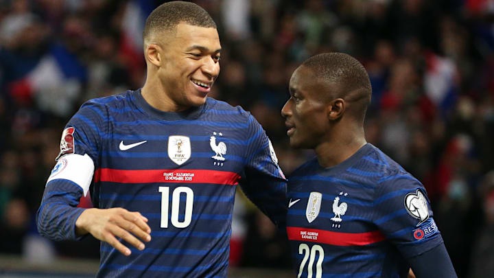 Kylian Mbappé et Moussa Diaby