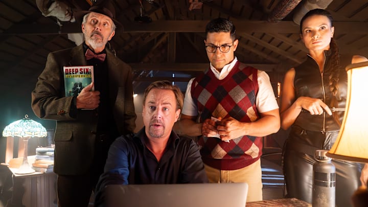 NCIS season 23 episode 6 - Gary Cole, Sean Murray, Wilmer Valderrama and Katrina Law