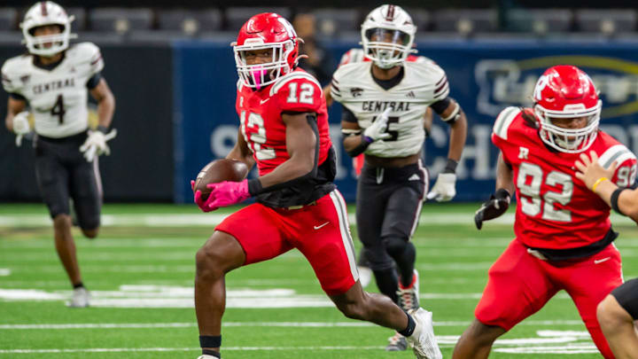 Ruston takes on Central in the LHSAA Div I State Football Championship game in the Caesars Superdome in New Orleans, LA.