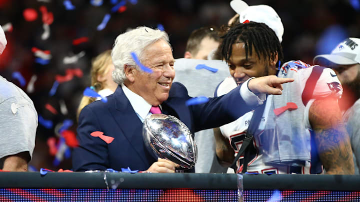 NFL owners—like Robert Kraft—reap the financial rewards of winning the Super Bowl. NFL owners—like Robert Kraft—reap the financial rewards of winning the Super Bowl.