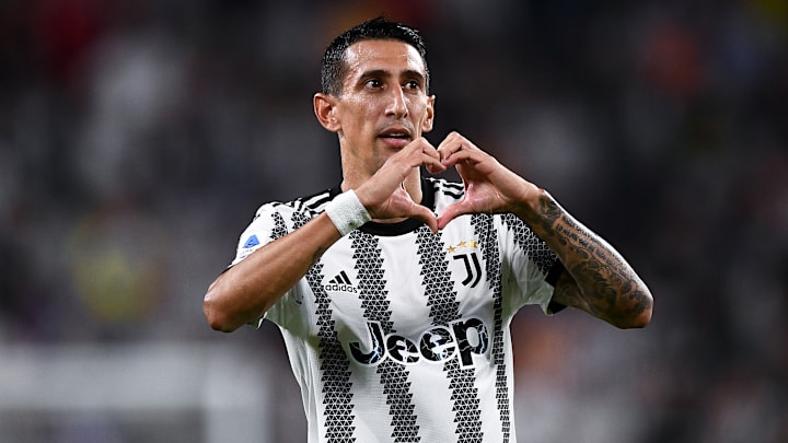 Angel Di Maria était titulaire lors du dernier match avec la Juventus