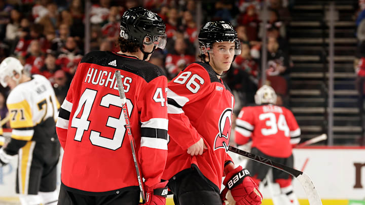 Pittsburgh Penguins v New Jersey Devils
