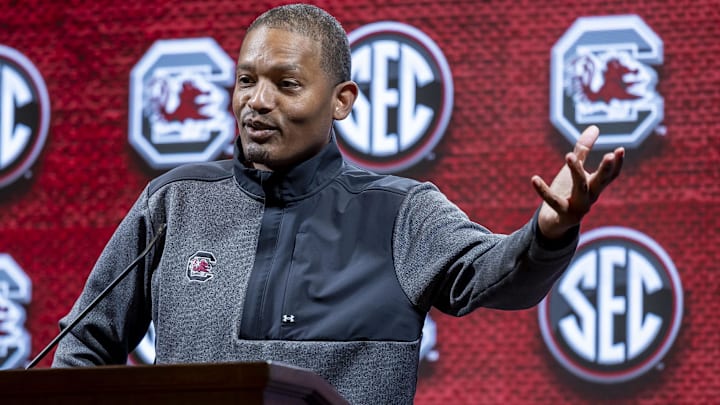 South Carolina basketball coach Lamont Paris