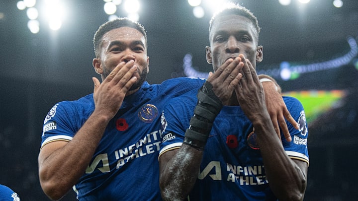 Nicolas Jackson und Reece James haben sich beim FC Chelsea gut verstanden