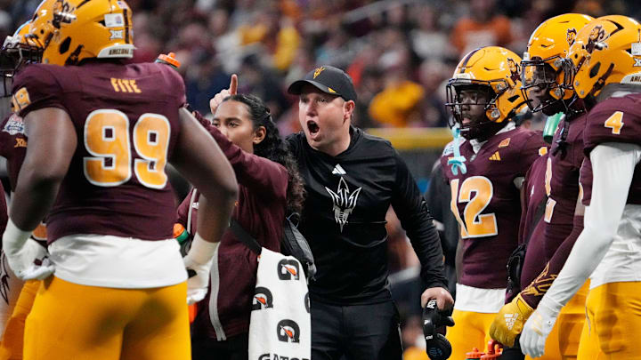 Arizona State head coach Kenny Dillingham.