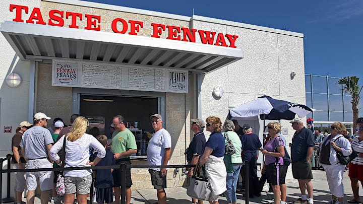 El campamento de Red Sox en el Spring Training es famoso por su comida 