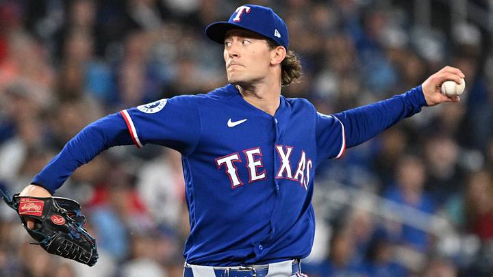 Texas Rangers relief pitcher Jacob Latz. Texas Rangers relief pitcher Jacob Latz.