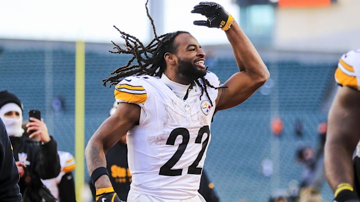 Former Pittsburgh Steelers running back Najee Harris.