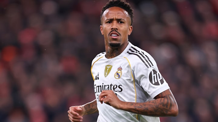 Éder Militão é baixa certa do Real Madrid contra o Olympiacos