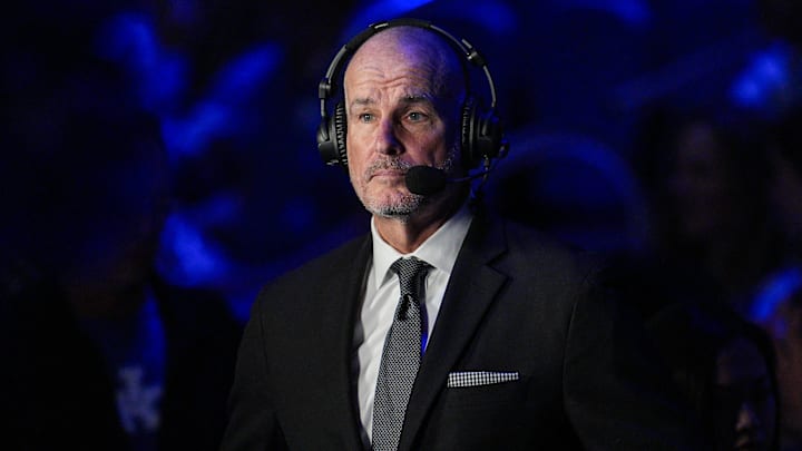 ESPN commentator Jay Bilas before the Kentucky-Auburn men's basketball game Saturday afternoon in Lexington, Kentucky March 1, 2025 ESPN commentator Jay Bilas before the Kentucky-Auburn men's basketball game Saturday afternoon in Lexington, Kentucky March 1, 2025