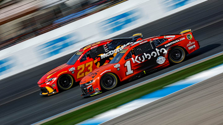 Bubba Wallace, 23XI Racing, Ross Chastain, Trackhouse Racing, NASCAR