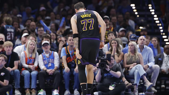 Luka Doncic se lesionó el pasado jueves en el encuentro ante OKC Luka Doncic se lesionó el pasado jueves en el encuentro ante OKC