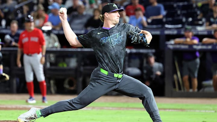 Sep 19, 2025; Tampa, Florida, USA; Tampa Bay Rays pitcher Cole Wilcox (73) throws during the eighth inning against the Boston Red Sox at George M. Steinbrenner Field. Mandatory Credit: Kim Klement Neitzel-Imagn Images Sep 19, 2025; Tampa, Florida, USA; Tampa Bay Rays pitcher Cole Wilcox (73) throws during the eighth inning against the Boston Red Sox at George M. Steinbrenner Field. Mandatory Credit: Kim Klement Neitzel-Imagn Images