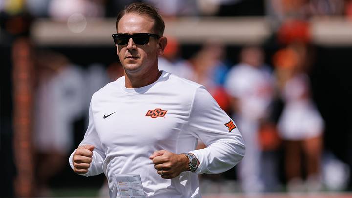 Oklahoma State head coach Eric Morris. Credit: William Purnell-Imagn Images Oklahoma State head coach Eric Morris. Credit: William Purnell-Imagn Images