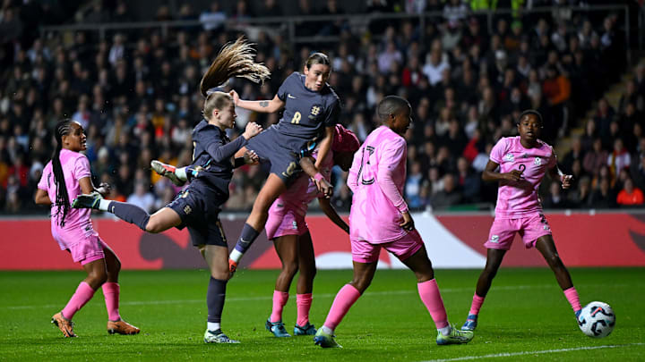 England scraped a 2-1 win over South Africa