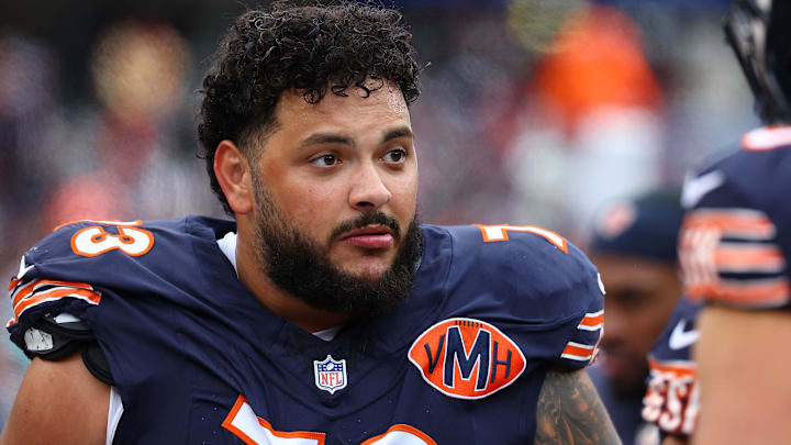 Jonah Jackson's blocking has complemented the strong Bears interior on the offensive line well.