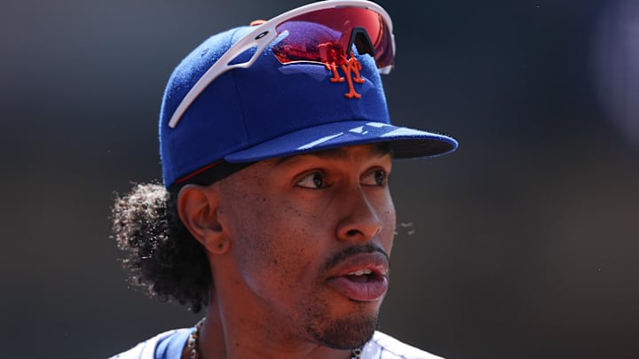 New York Mets shortstop Francisco Lindor (12) 