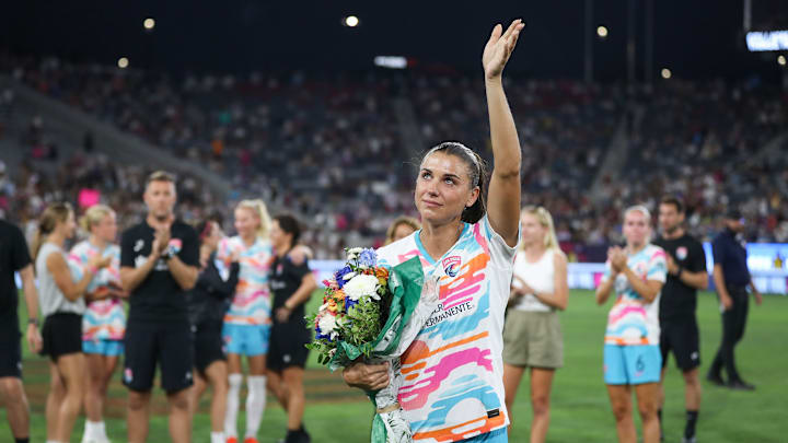 Goodbye and thank you - Alex Morgan beendet ihre Karriere. 
