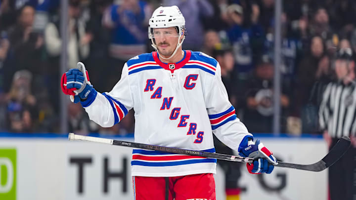 New York Rangers v Vancouver Canucks New York Rangers v Vancouver Canucks