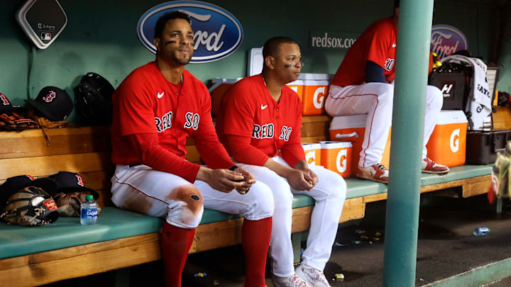 Xander Bogaerts y Rafael Devers jugaron juntos seis temporadas en Medias Rojas
