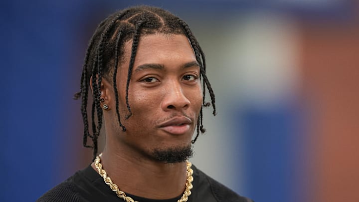 Former New York Giants linebsafety Isaiah Simmons Former New York Giants linebsafety Isaiah Simmons