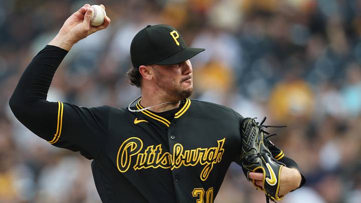 Jun 9, 2026; Pittsburgh, Pennsylvania, USA; Pittsburgh Pirates starting pitcher Paul Skenes (30) delivers a pitch against the Los Angeles Dodgers during the first inning at PNC Park. Mandatory Credit: Charles LeClaire-Imagn Images Jun 9, 2026; Pittsburgh, Pennsylvania, USA; Pittsburgh Pirates starting pitcher Paul Skenes (30) delivers a pitch against the Los Angeles Dodgers during the first inning at PNC Park. Mandatory Credit: Charles LeClaire-Imagn Images