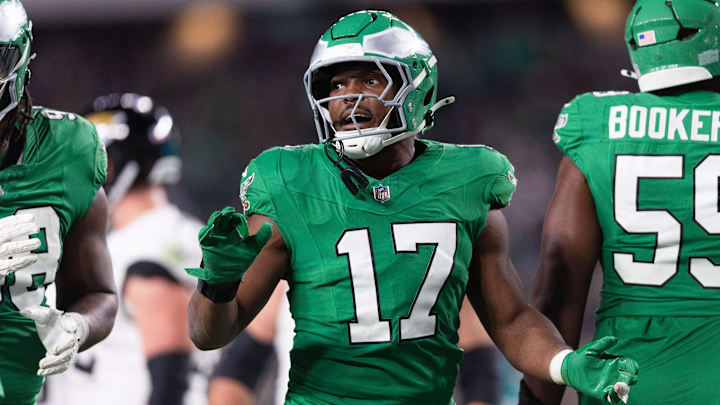 Philadelphia Eagles linebacker Nakobe Dean