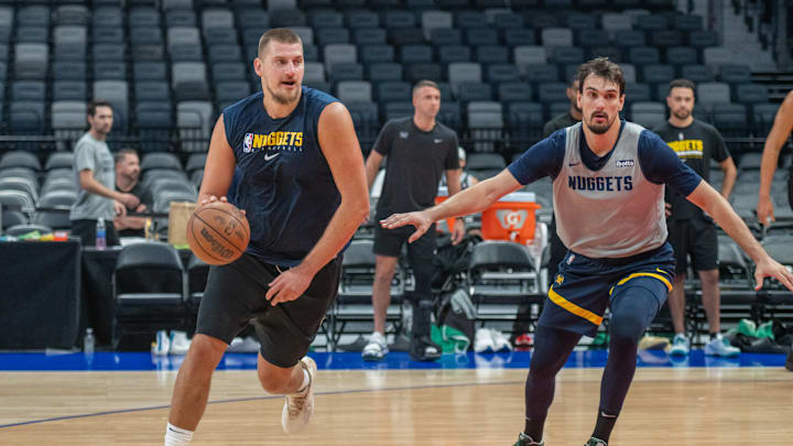 Ahead of Denver Nuggets v Boston Celtics match