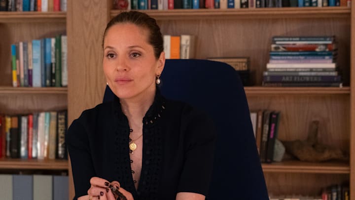 Heather Glenn (Margarita Levieva) in Marvel Television's DAREDEVIL: BORN AGAIN, exclusively on Disney+. Photo by Giovanni Rufino. © 2025 MARVEL.