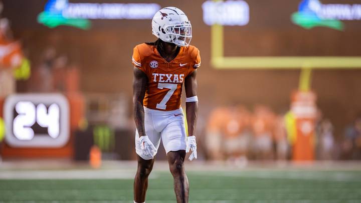 Nov 23, 2024; Austin, Texas, USA; Texas Longhorns wide receiver Isaiah Bond
