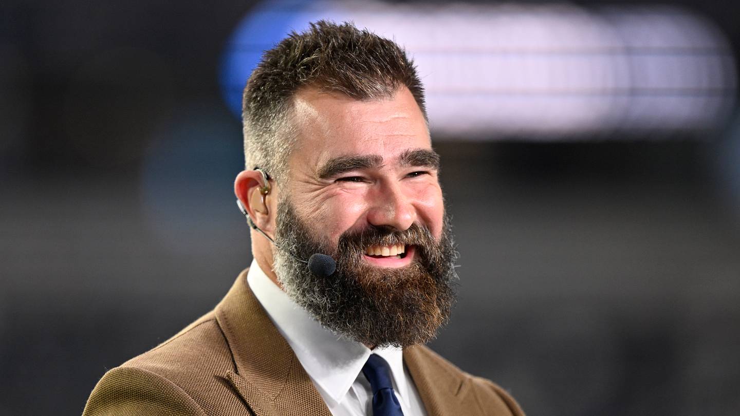 Jason Kelce Marketing Stunt Makes Hilarious Demand For Fans To Send Him This Liquid
