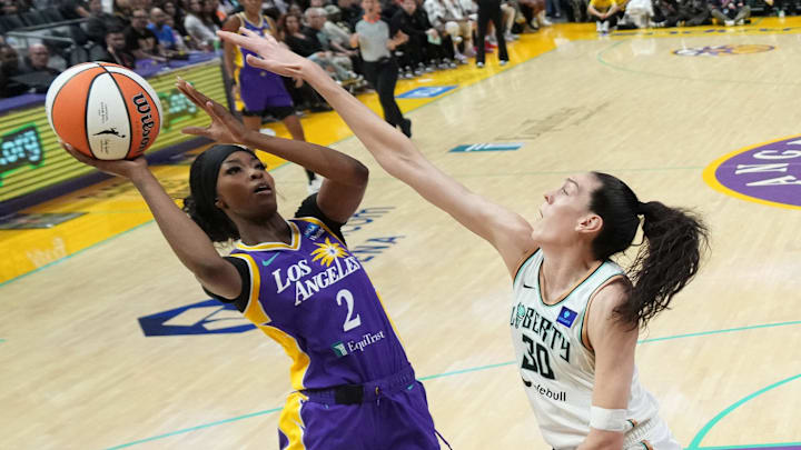 LA Sparks forward Rickea Jackson.