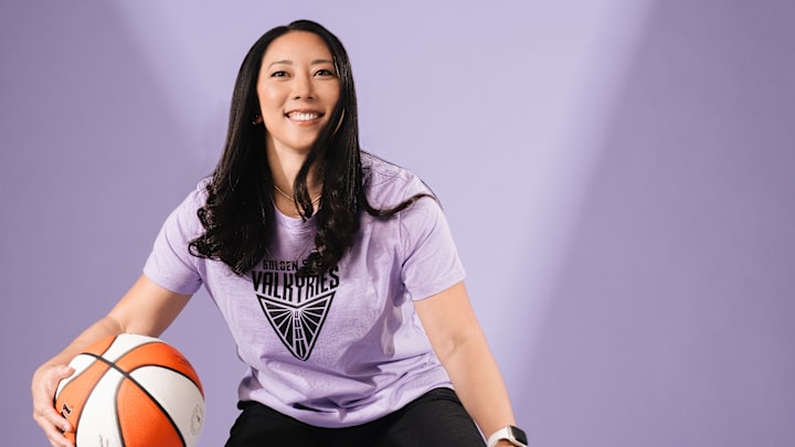 Golden State Valkyries coach Natalie Nakase