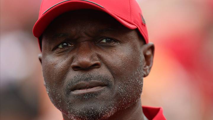 Sep 20, 2026; Tampa, Florida, USA;  Tampa Bay Buccaneers head coach Todd Bowles looks on prior to the game against the Cleveland Browns at Raymond James Stadium.  Mandatory Credit: Nathan Ray Seebeck-Imagn Images