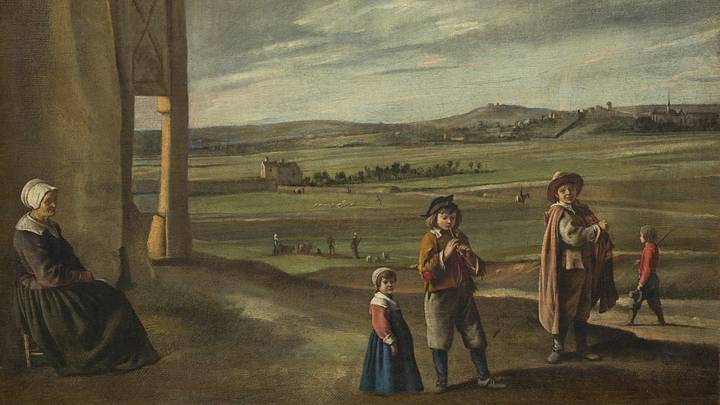 Landscape With Peasants