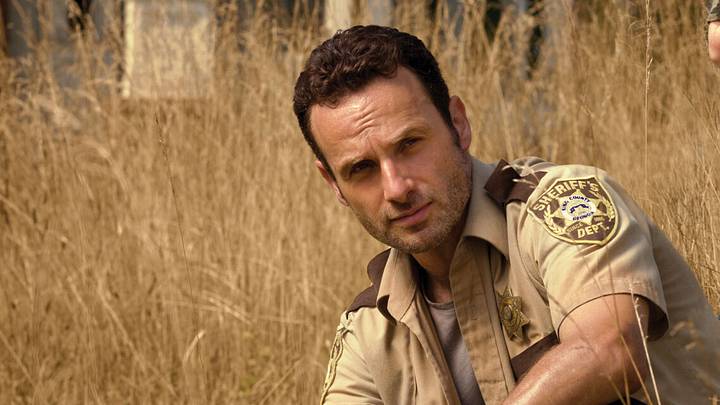 Andrew Lincoln, Chandler Riggs, and Sarah Wayne Callies) - The Walking Dead _ Season 2 _ Gallery - Photo Credit: Matthew Welch/AMC Andrew Lincoln, Chandler Riggs, and Sarah Wayne Callies) - The Walking Dead _ Season 2 _ Gallery - Photo Credit: Matthew Welch/AMC