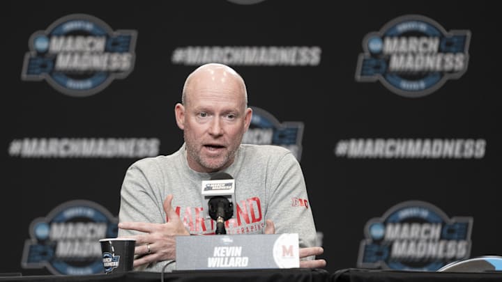 Kevin Willard addresses the media following Maryland's Sweet 16 loss in the 2025 NCAA Tournament.
