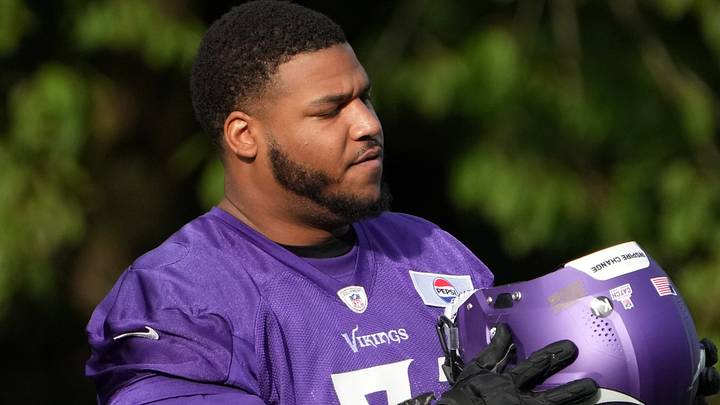 The Vikings will be without Christian Darrisaw and Donovan Jackson for the foreseeable future, leaving GM Nolan Teasley with an interesting challenge. The Vikings will be without Christian Darrisaw and Donovan Jackson for the foreseeable future, leaving GM Nolan Teasley with an interesting challenge.