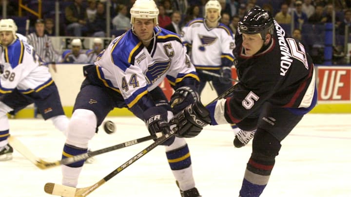 St. Louis Blues vs Vancouver Canucks hockey