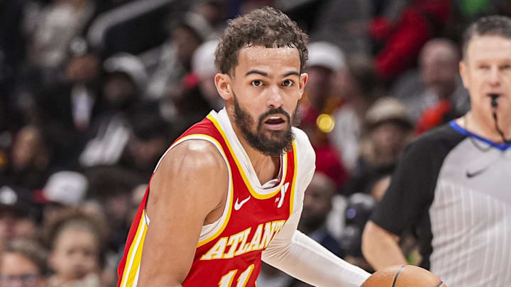 Atlanta Hawks guard Trae Young.