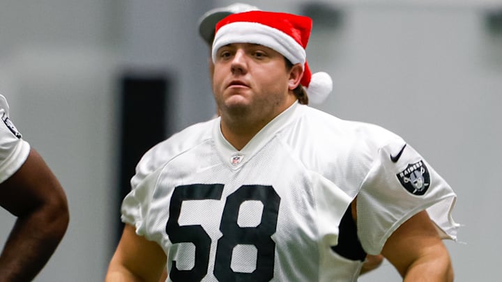 Las Vegas Raiders IOL Jackson Powers-Johnson